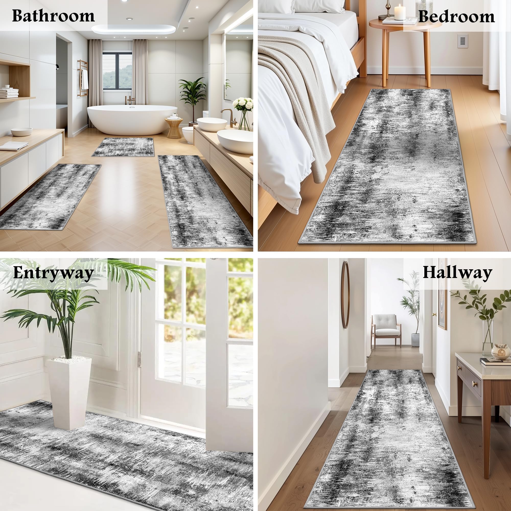 Tritard soft durable mats underfoot offering comfort in high-traffic areas.