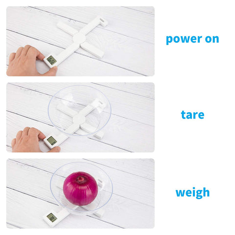 TriTree portable food scale on the go for precise weigh-ins anywhere.