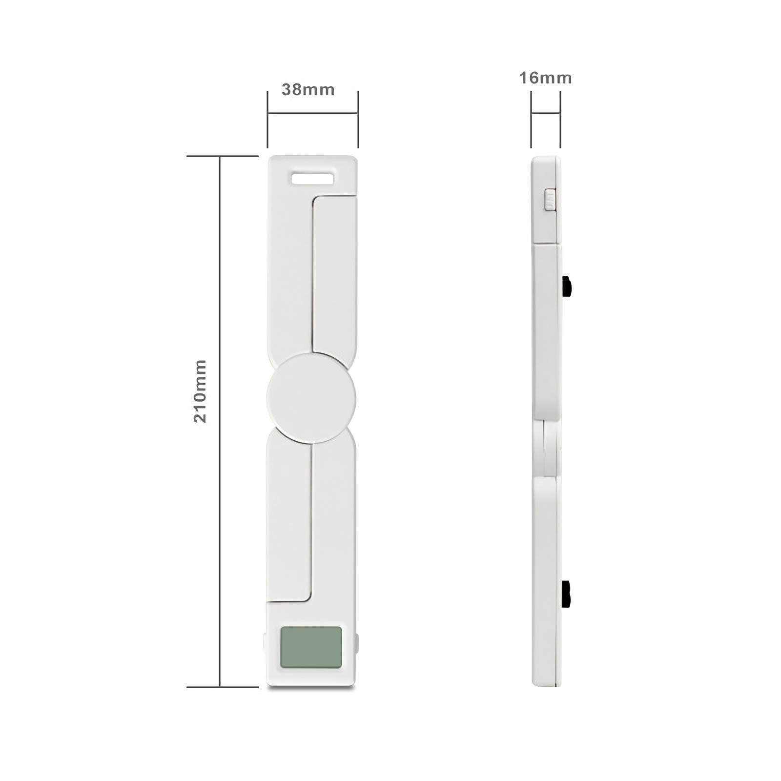 TriTree compact scale fits purse or pocket for quick checks.