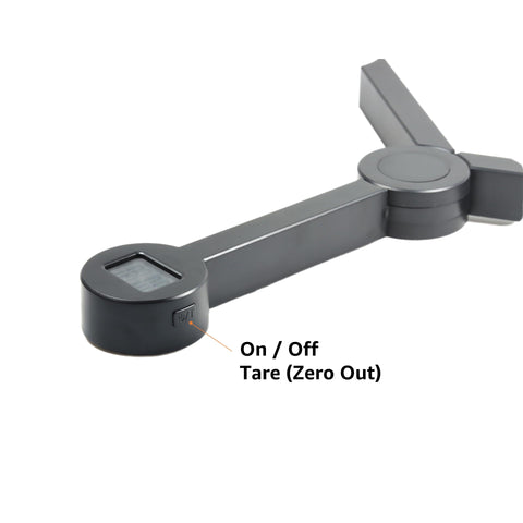 TriTree tare function demonstrated allowing zeroing between ingredients.