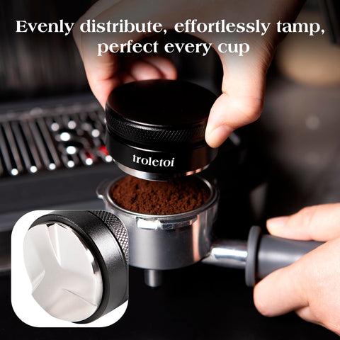 troletoi 51mm distributor evenly levels grounds for balanced shots