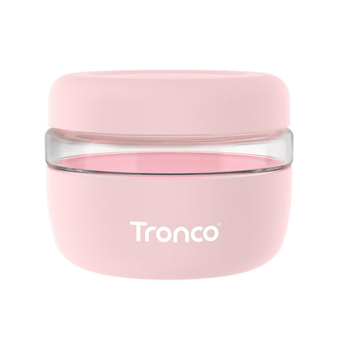Tronco 16oz glass bowl with lid for airtight meal storage