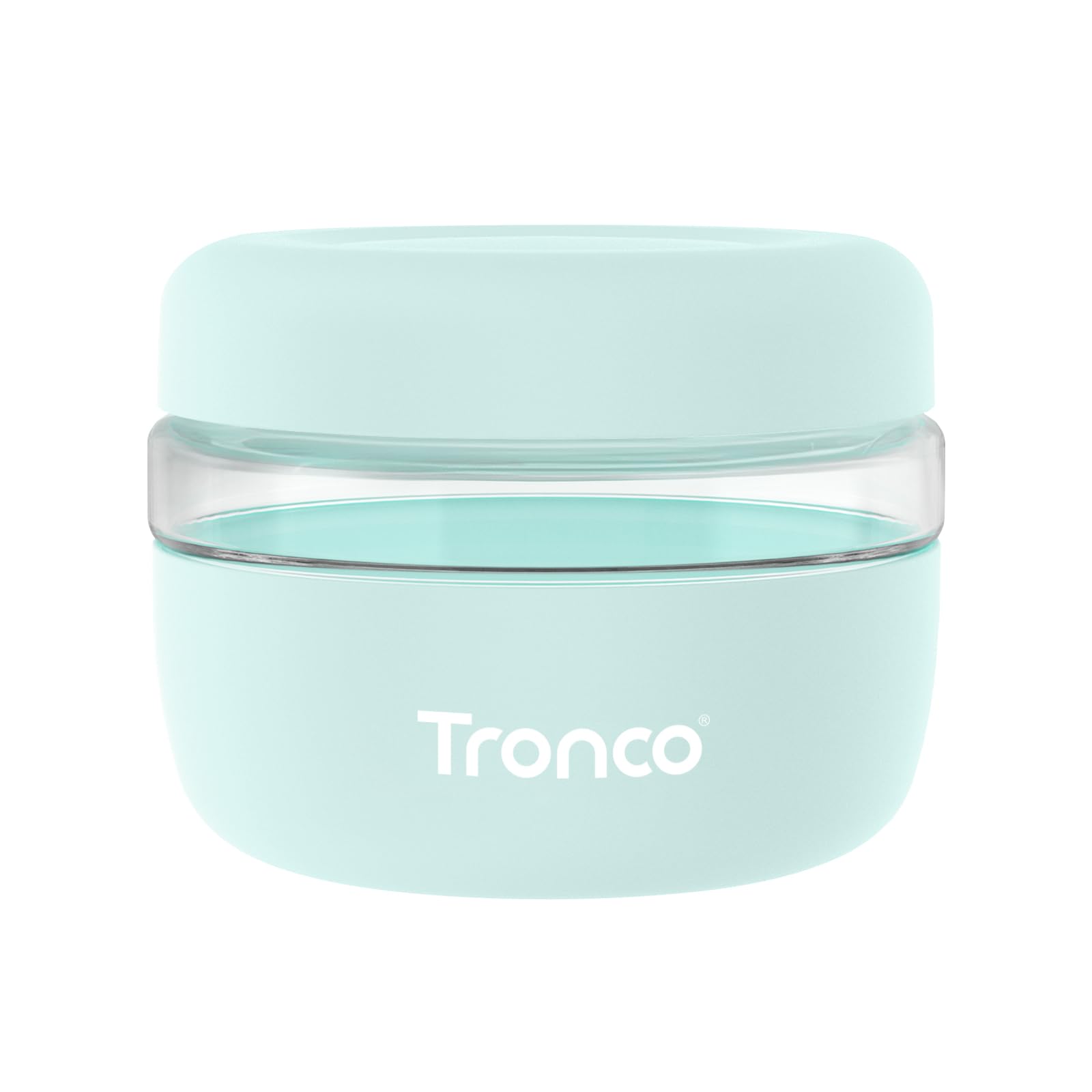 Tronco 16oz glass bowl with lid for fresh meal storage and flavor protection