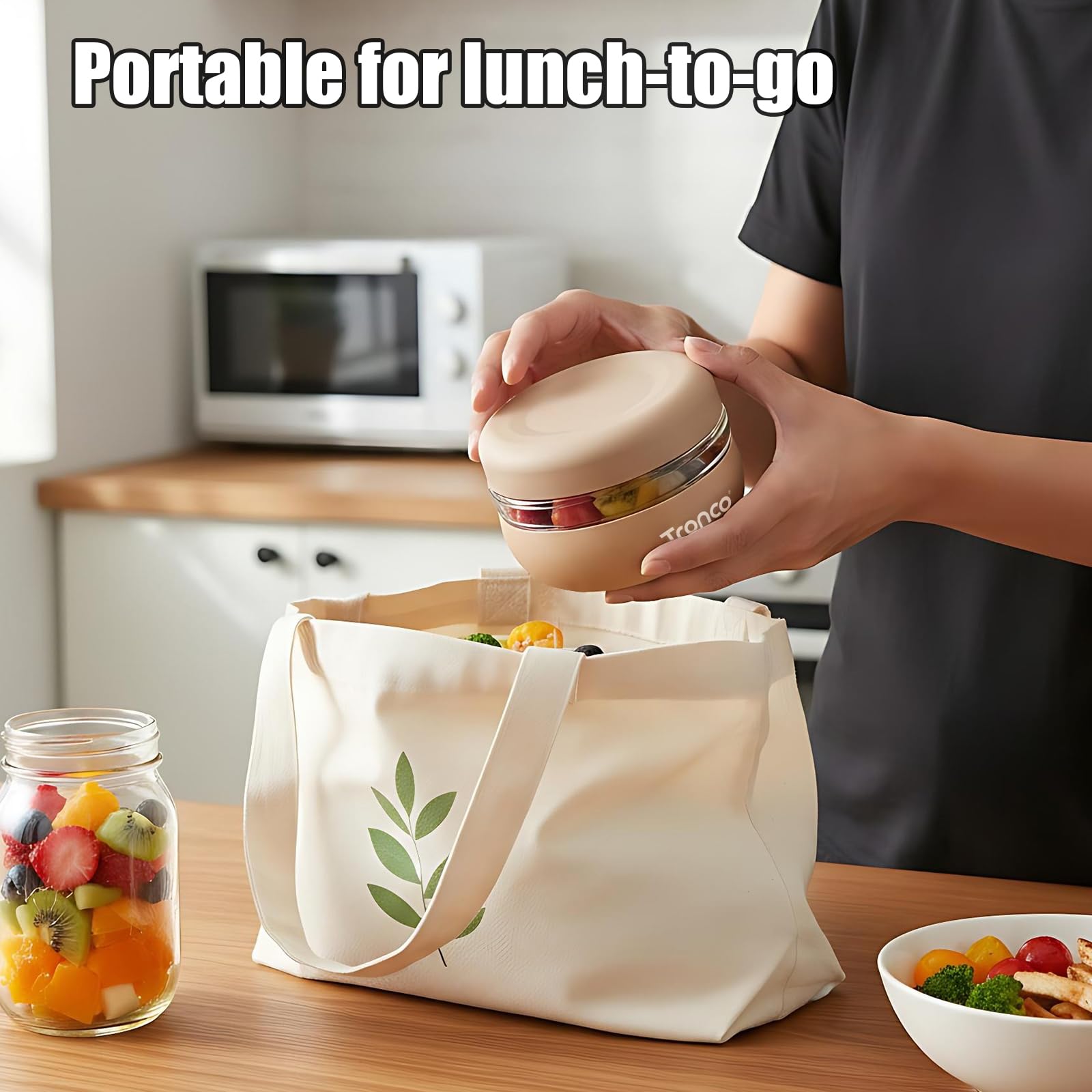 Tronco BPA-free glass storage offers safe, reusable meal options