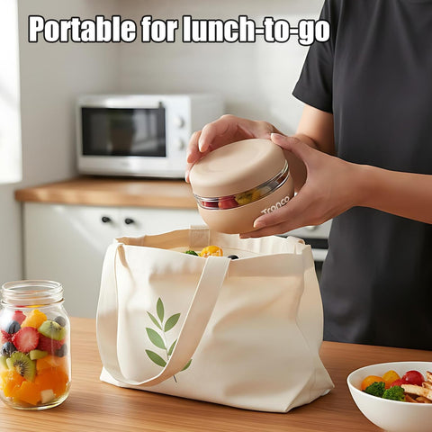 Tronco BPA-free glass storage offers safe, reusable meal options