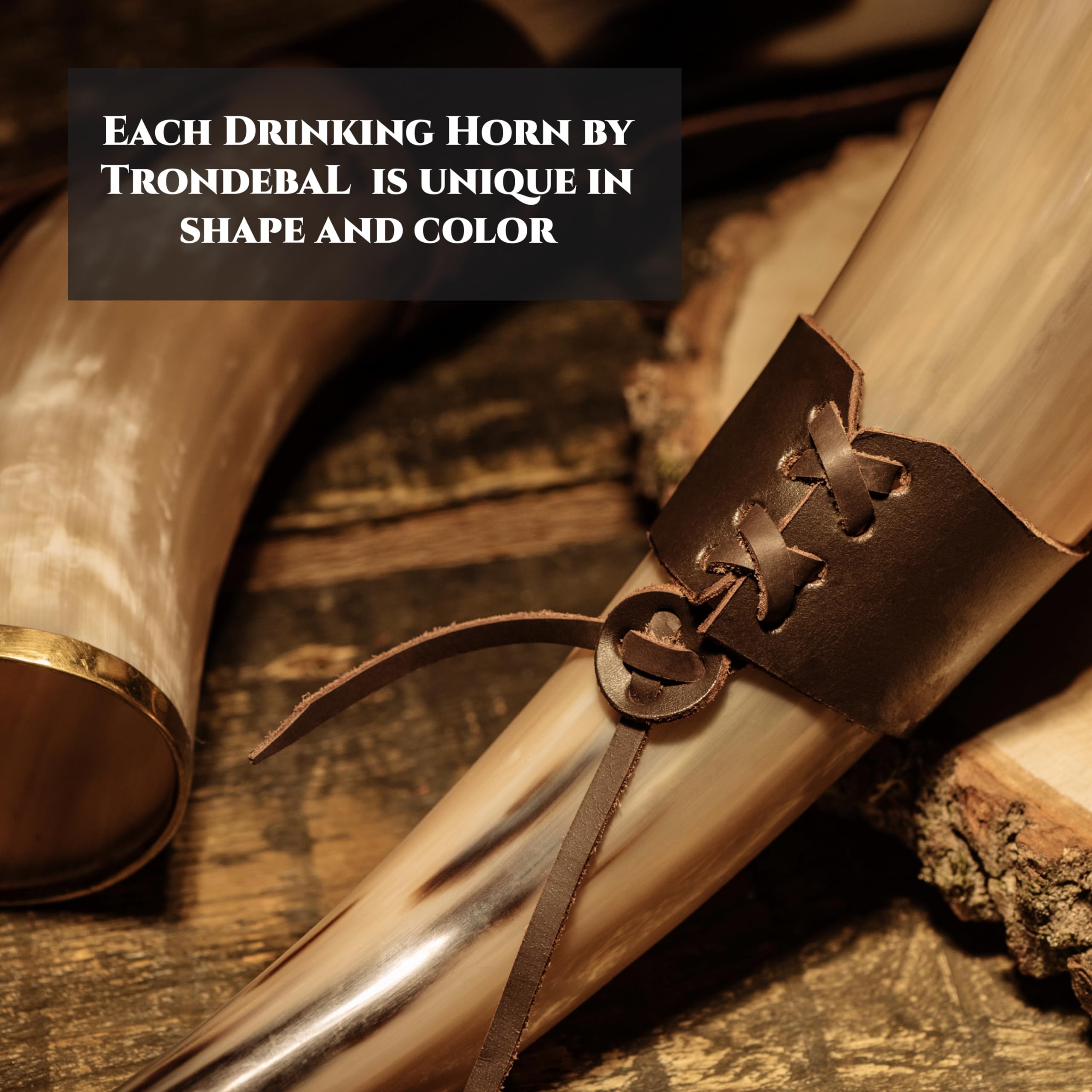 Trondebal mead horn demonstrates potential to keep beverages cooler longer.