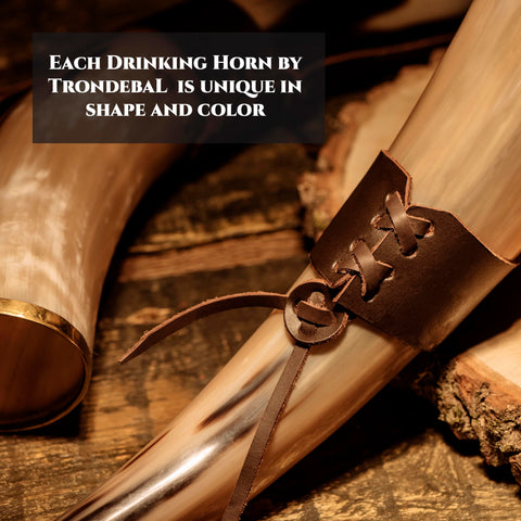 Trondebal mead horn demonstrates potential to keep beverages cooler longer.
