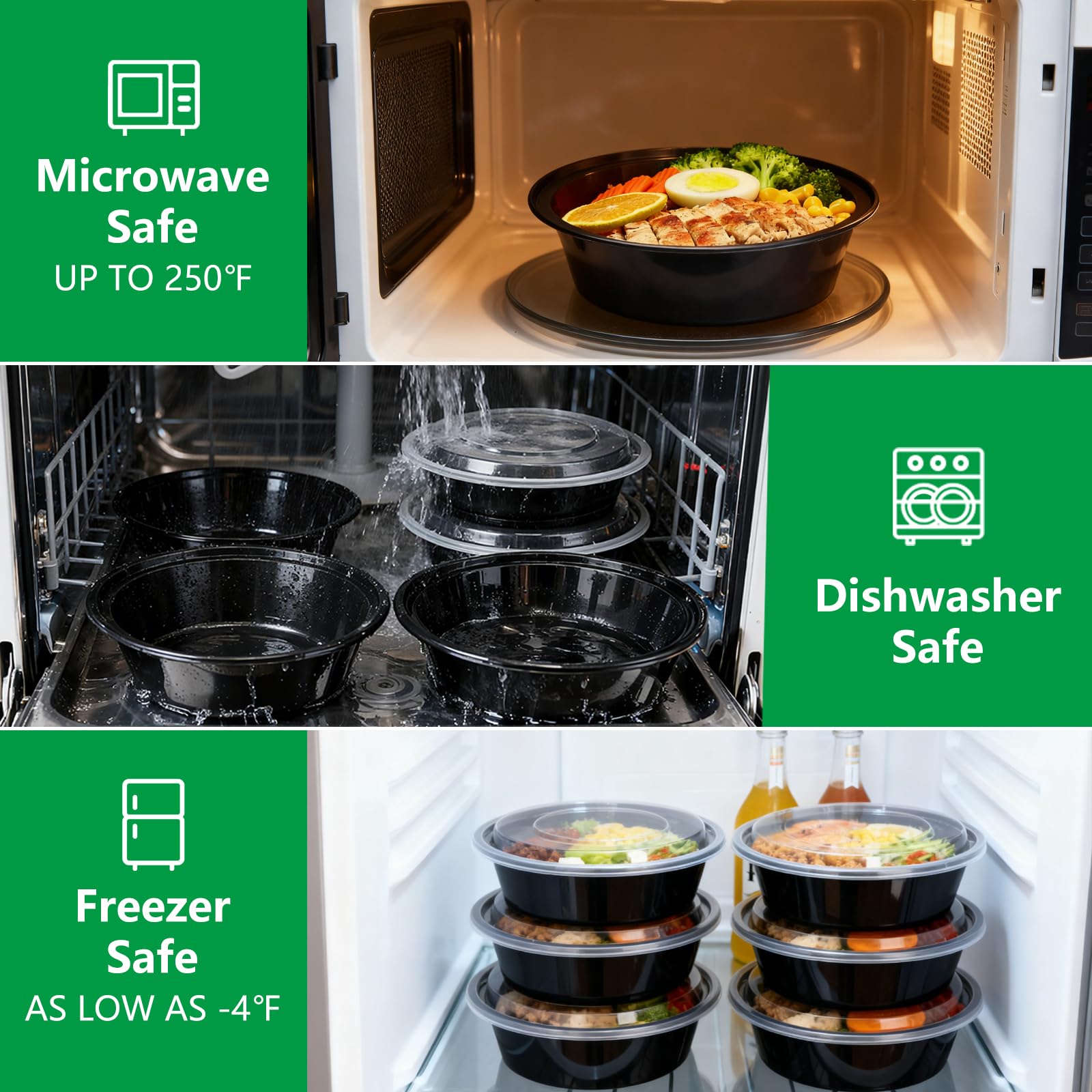 tropipak BPA-free dishwashing safe containers for easy cleanup