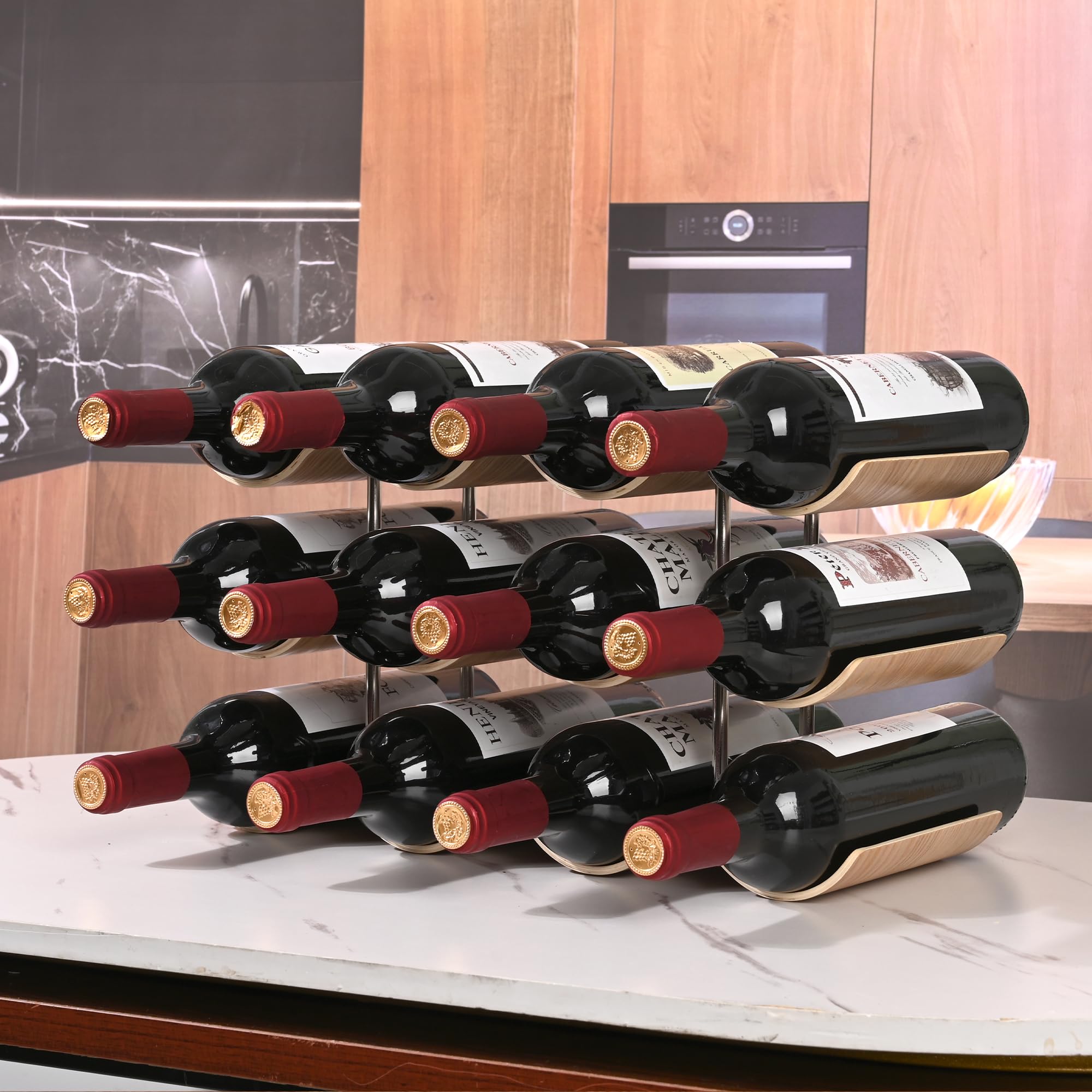 TRUDING gift-ready wine storage rack ideal for wine lovers