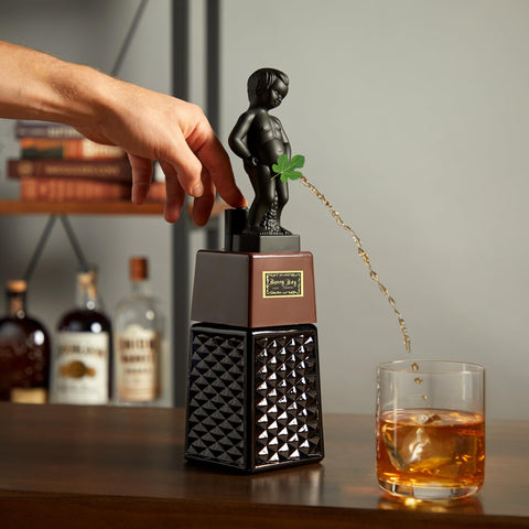 TRUE True Bonny Boy liquor dispenser battery compartment shows easy power for parties.