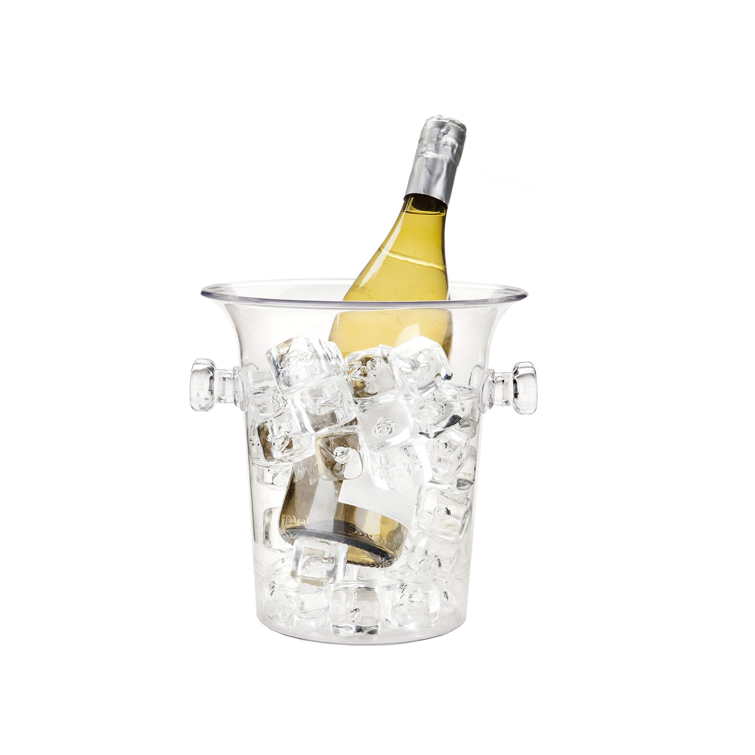 TRUE beverage holder ice bucket keeps drinks organized at gatherings.