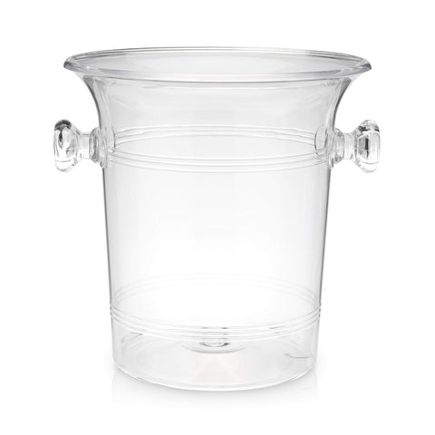 TRUE portable ice bucket easy to carry from kitchen to table or outdoors.