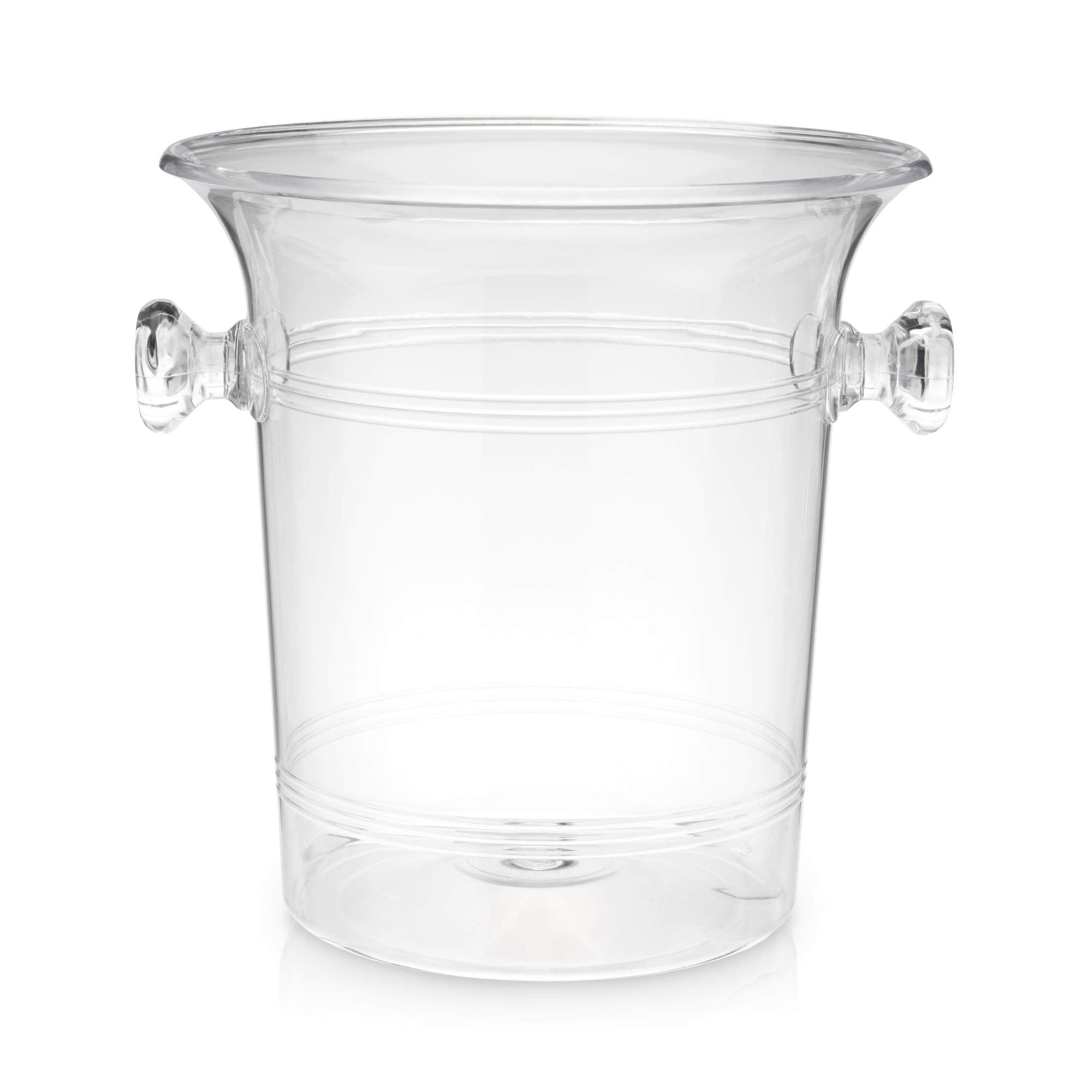 TRUE 3-liter capacity ice bucket for wine and champagne display on table.