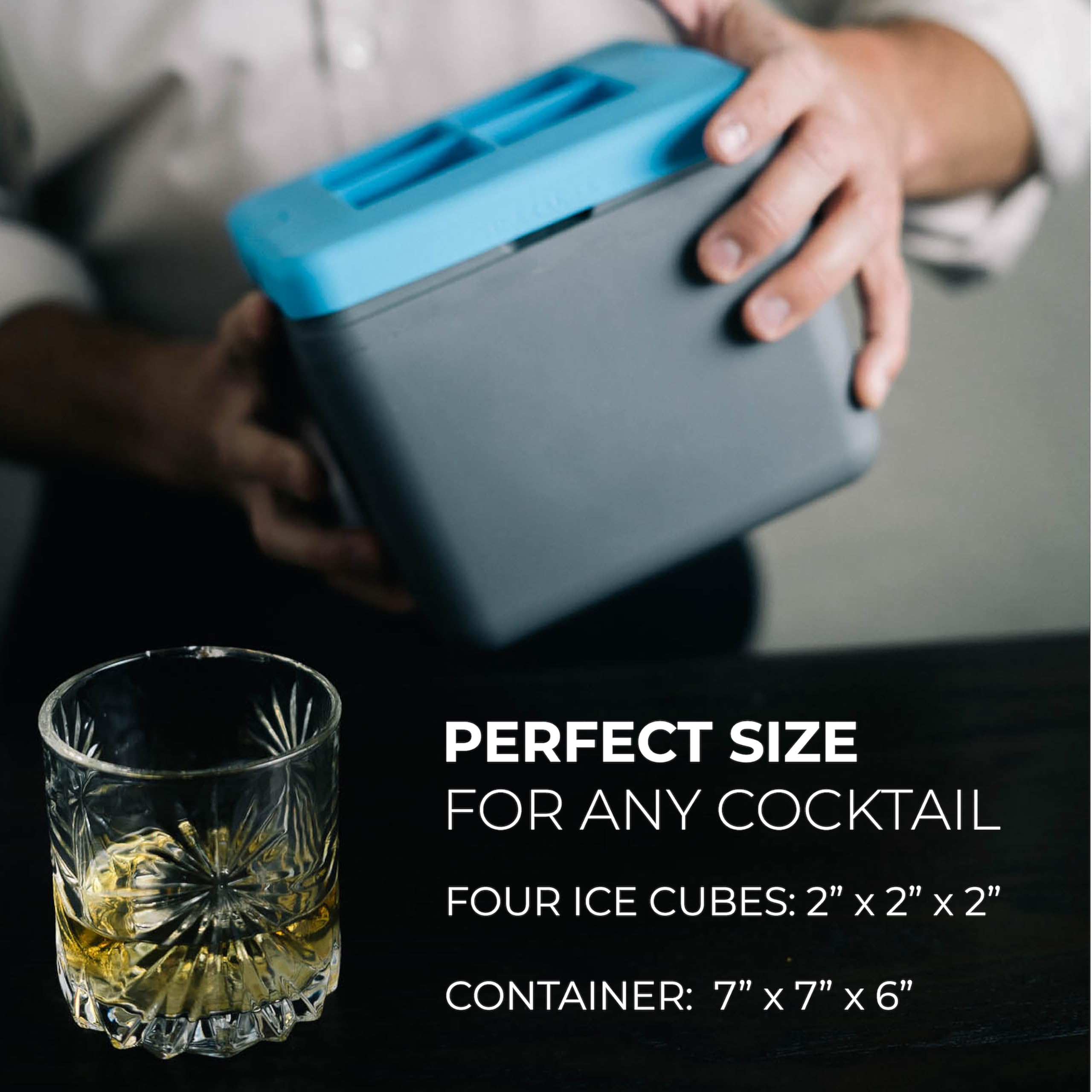 True Cubes bar-quality ice elevates at-home cocktails with cleaner, purer flavor.