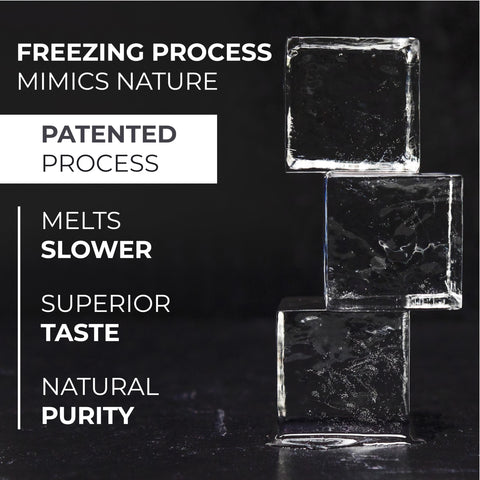 True Cubes large 2-inch ice cubes create slow-melt luxury for whiskey.