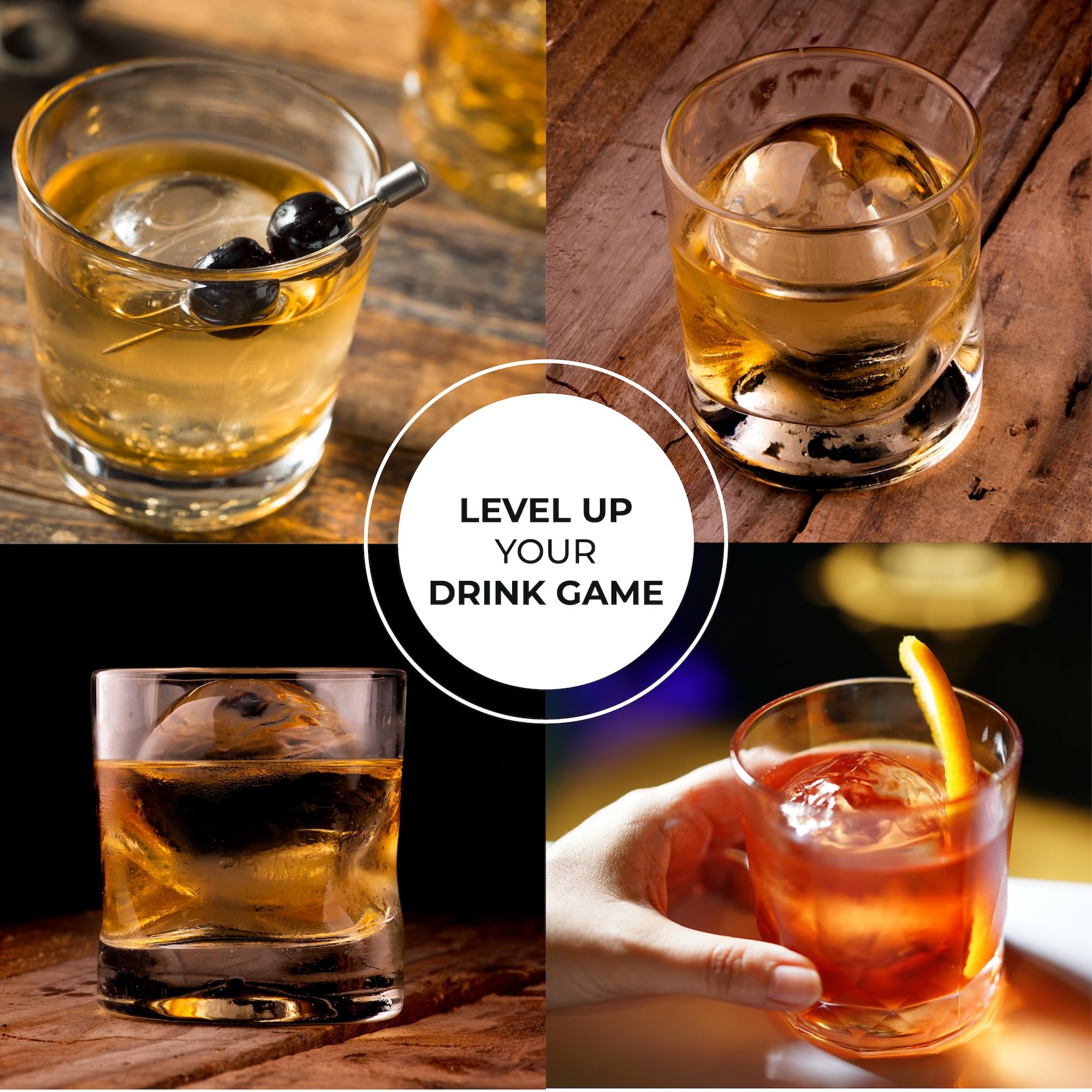 TRUE CUBES uses tap water to create clear ice with slower melt