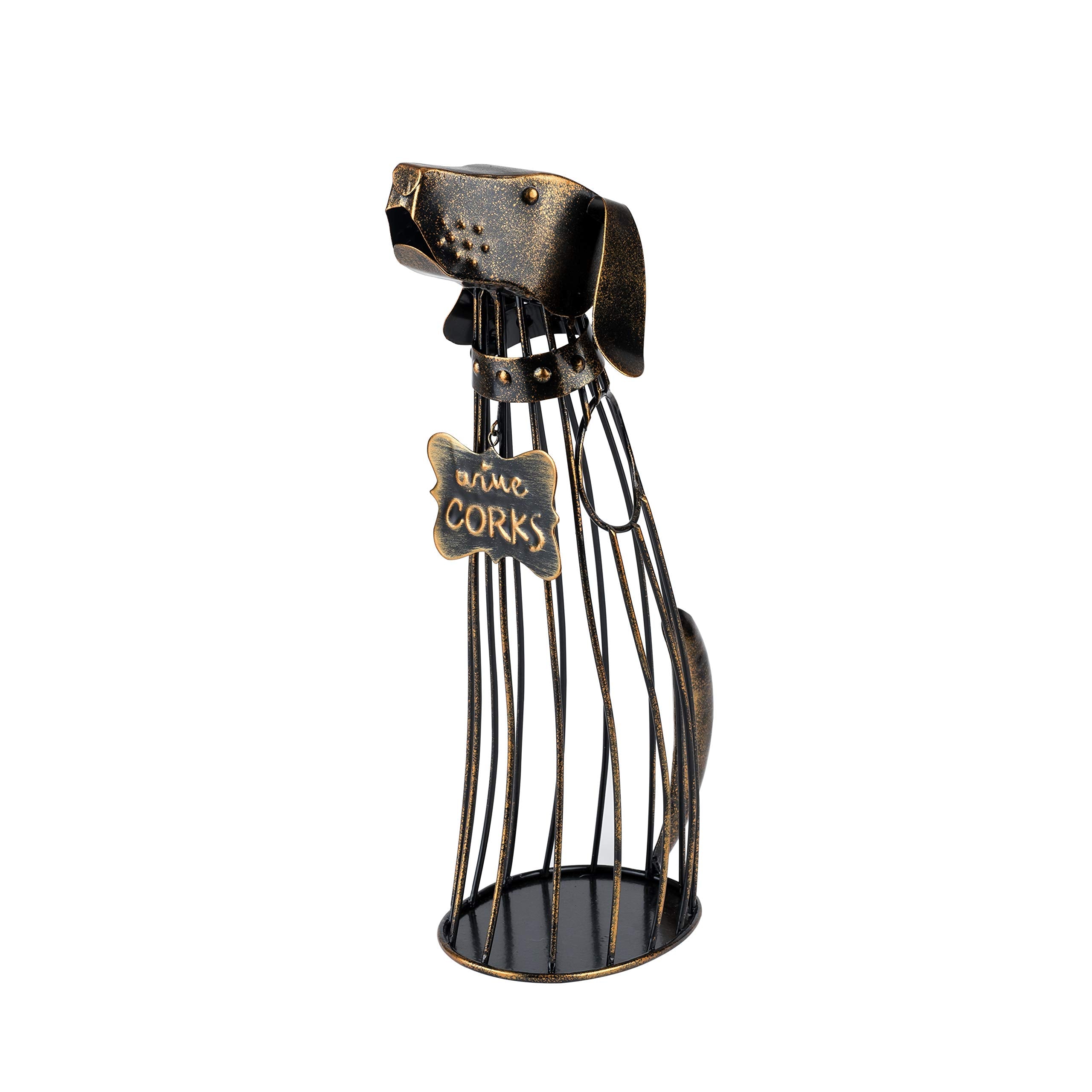 TRUE home bar dog cork holder serves as a stylish accent.