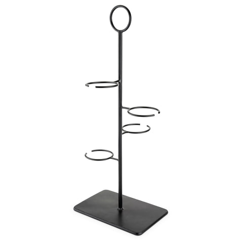 TRUE Hover Flight black finish enhances sleek style on home bars and gatherings.