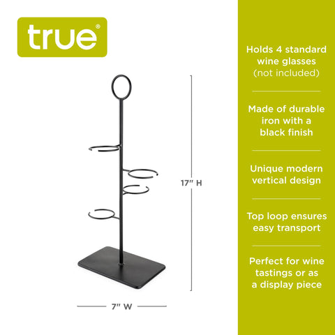 TRUE Hover Flight carrying loop enables easy transport from cellar to table.