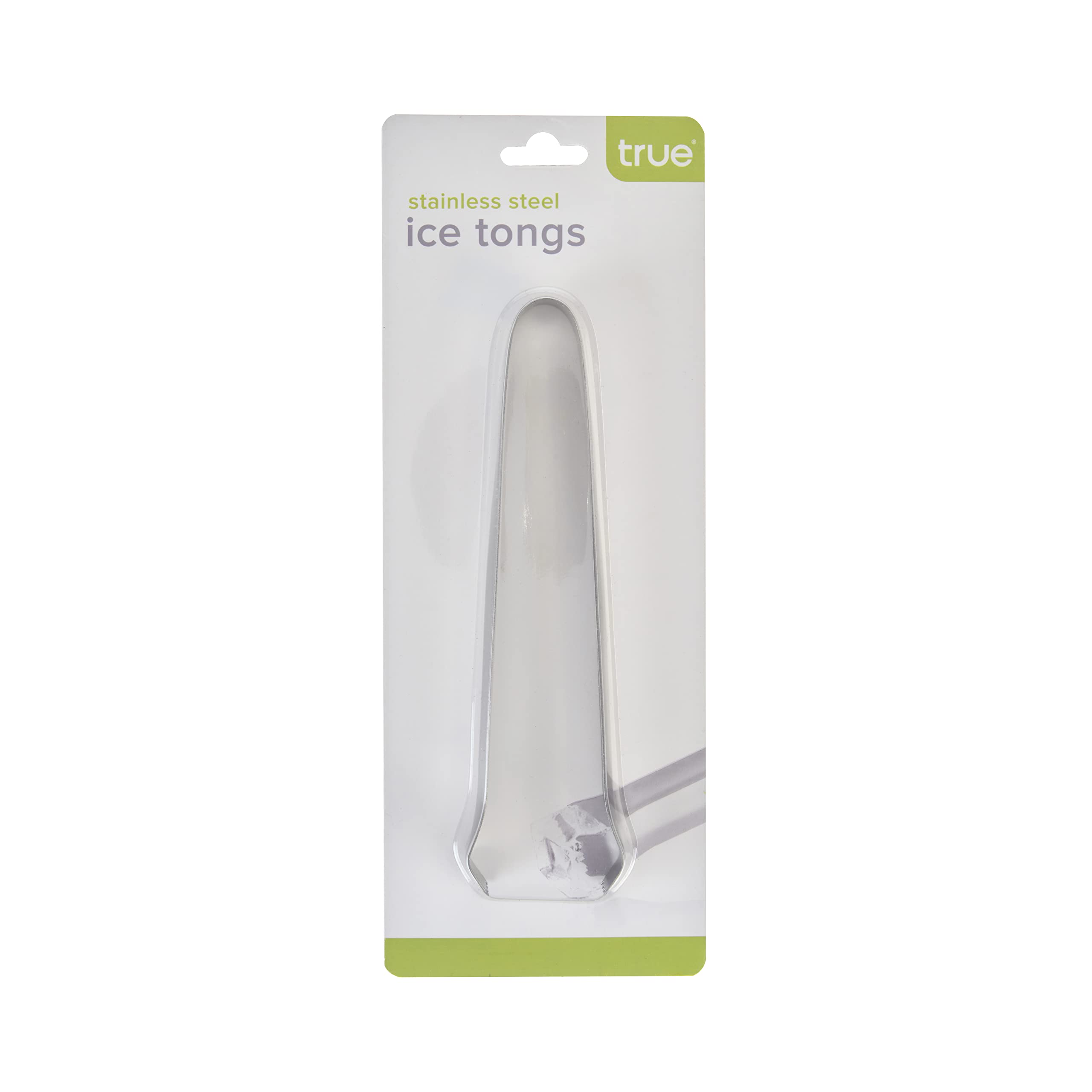 TRUE bar tongs elevate display with sleek stainless steel