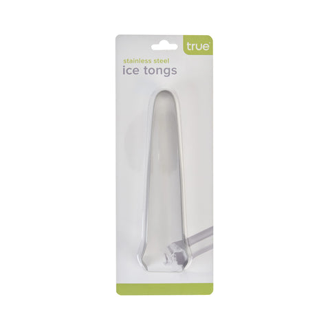 TRUE bar tongs elevate display with sleek stainless steel