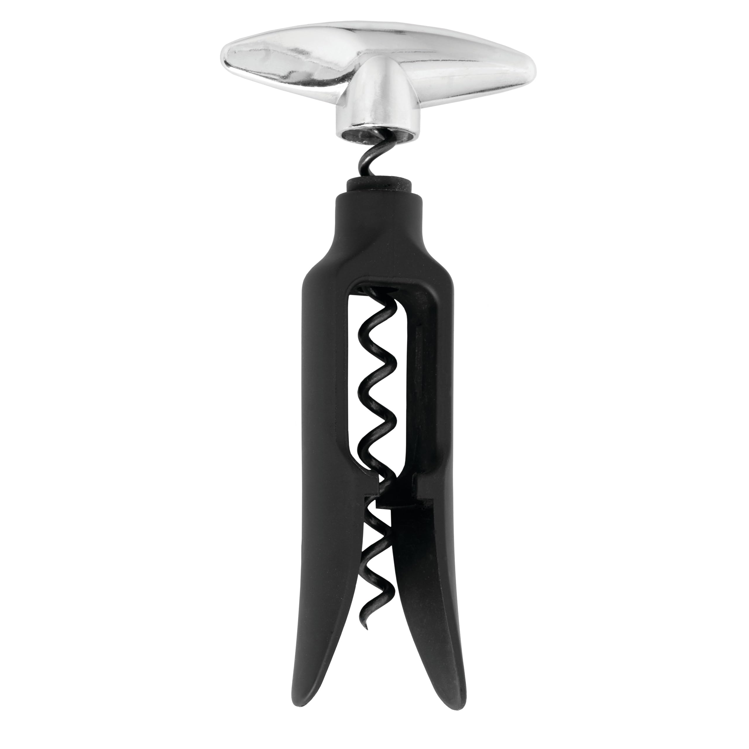TRUE True Self Pulling Corkscrew main view enables effortless uncorking at parties