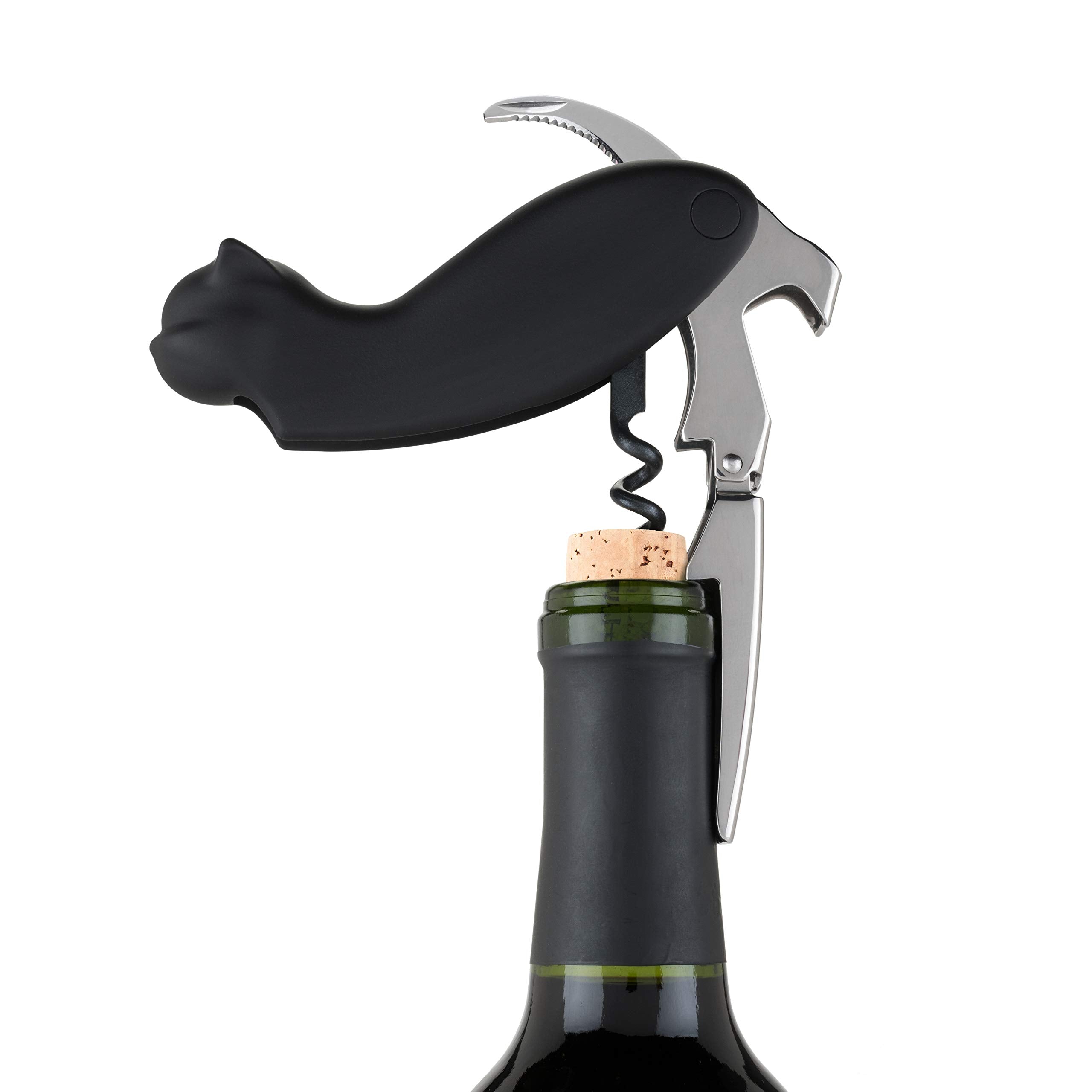 True Zoo Allie compact corkscrew design fits drawers and travel bags.