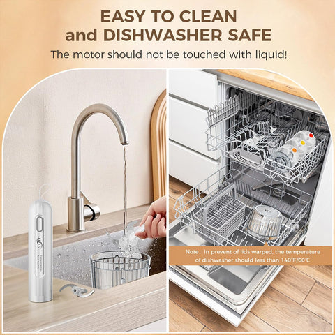 TTFTTF compact design saves counter space in small kitchens