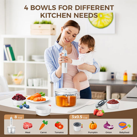 TTFTTF 0.5-cup bowls ideal for spices, baby food, and sauces
