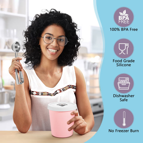 TTUBBIEZ airtight leak-proof lids on a container for fresh flavor retention.