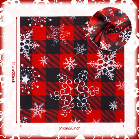 Tudomro buffalo plaid napkins close-up showing durable hems