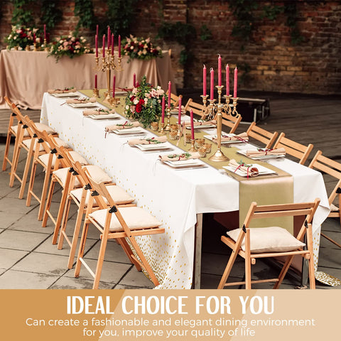Tudomro elegant table arrangement kit simplifies cleanup after celebrations.
