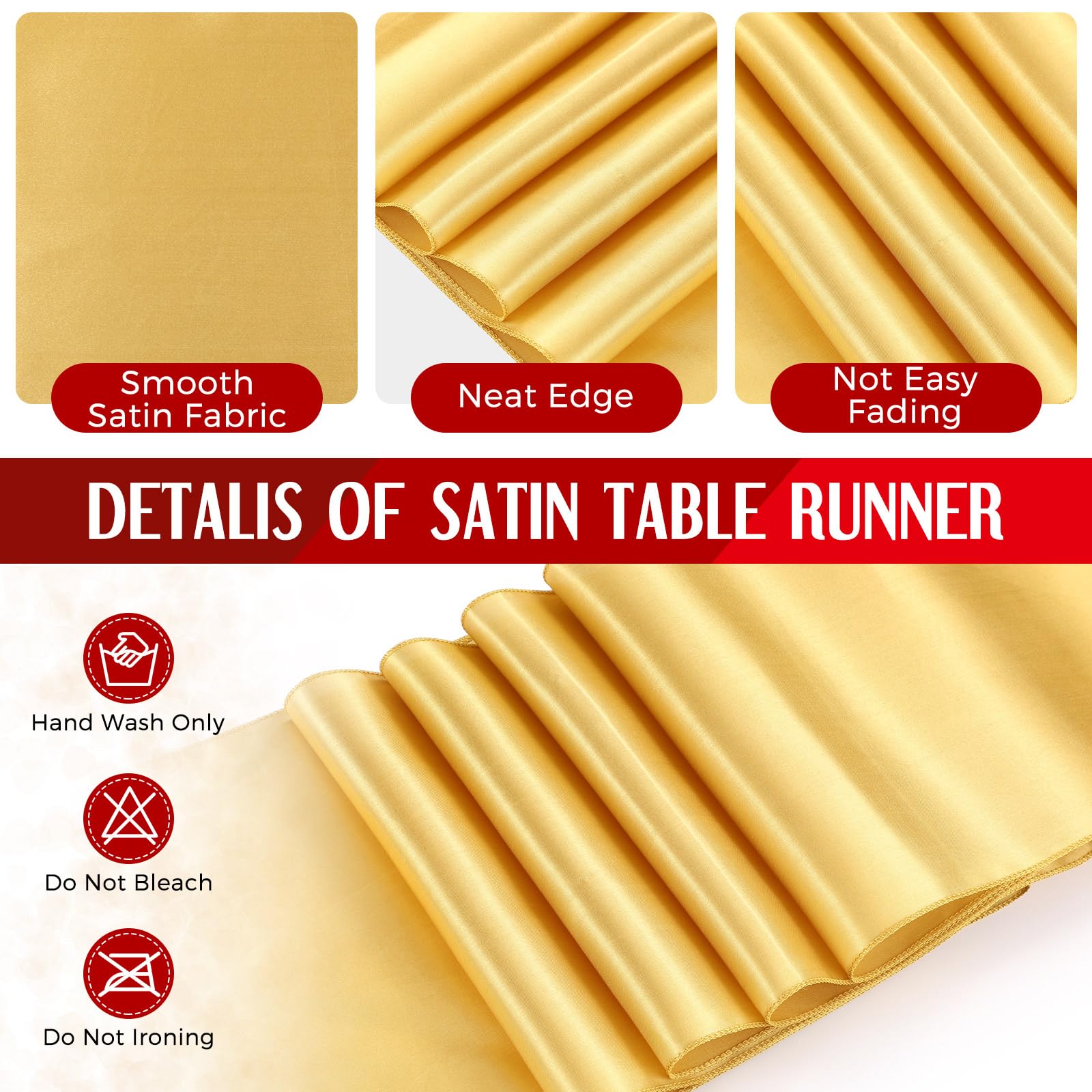 Tudomro waterproof and oilproof tablecloth protects the surface during meals.
