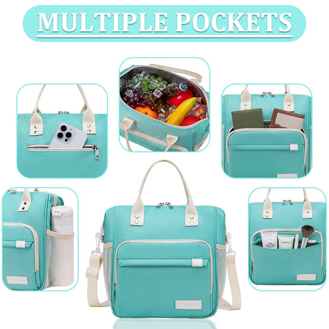 TuErCao velcro pocket for cutlery or snacks on the go.