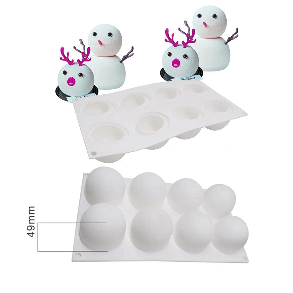 TUKE dessert silicone mold ideal for mousse and chocolate creations.