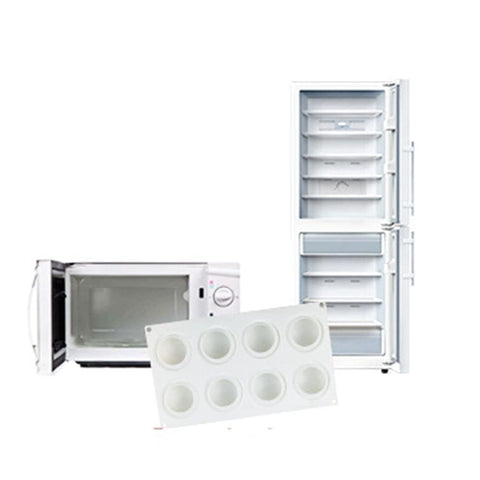 TUKE easy-clean silicone mold resists sticking for quick reuse.