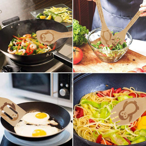 TULUNAYN penguin slotted spatula for flipping and serving