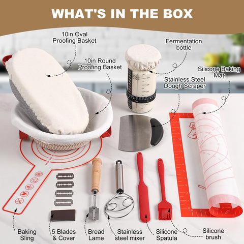 Tunyet oval proofing basket highlights airflow for steady dough proofing.