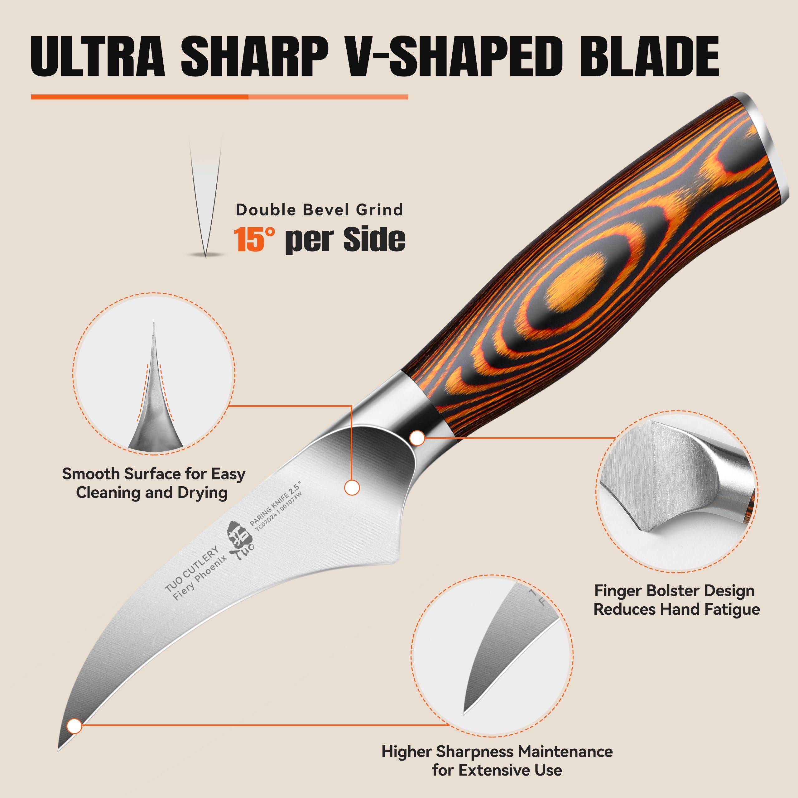 tuo honbazuke sharpened edge delivers razor-like precision