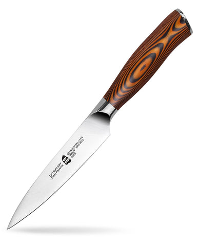 TUO Fiery Phoenix ergonomic grip reduces hand fatigue during prep.