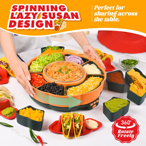 Tupoyi heated 33oz pot helps maintain warm meats and cheeses.