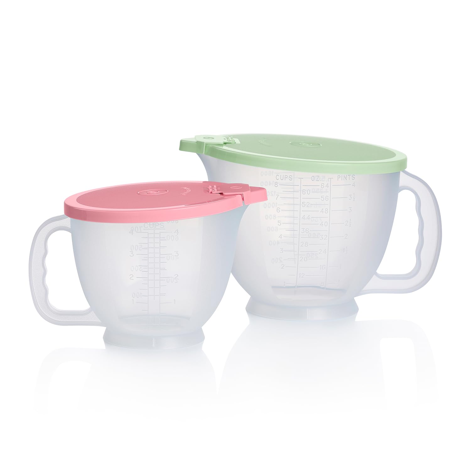 Tupperware Classic Mix-N-Store pitchers pour easily for controlled servings