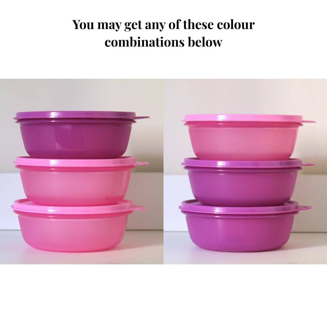 Tupperware Leftover Bowl Set 600 ml capacity suits portion control