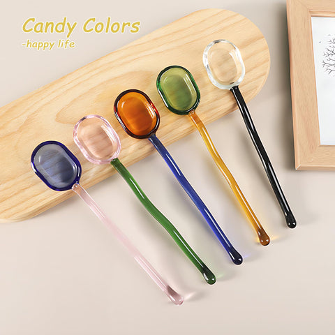 Turbokey glass spoon at a wedding party setup
