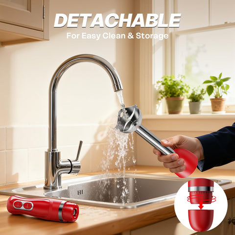 Turelar detachable head enables easy cleaning after use.