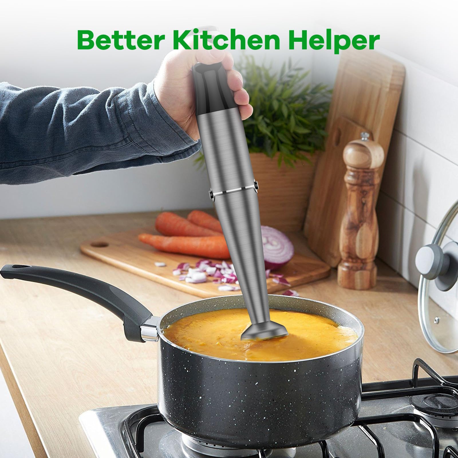 Turelar BPA-free parts ensure safe, practical kitchen use.