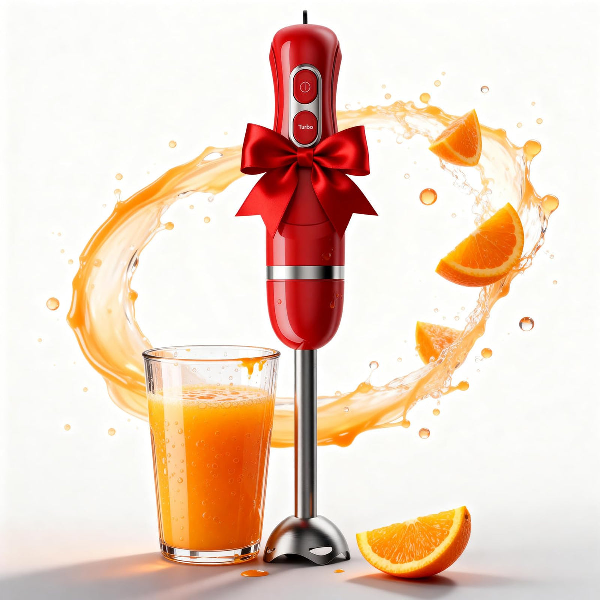 Turelar immersion blender with a powerful motor for quick blending.