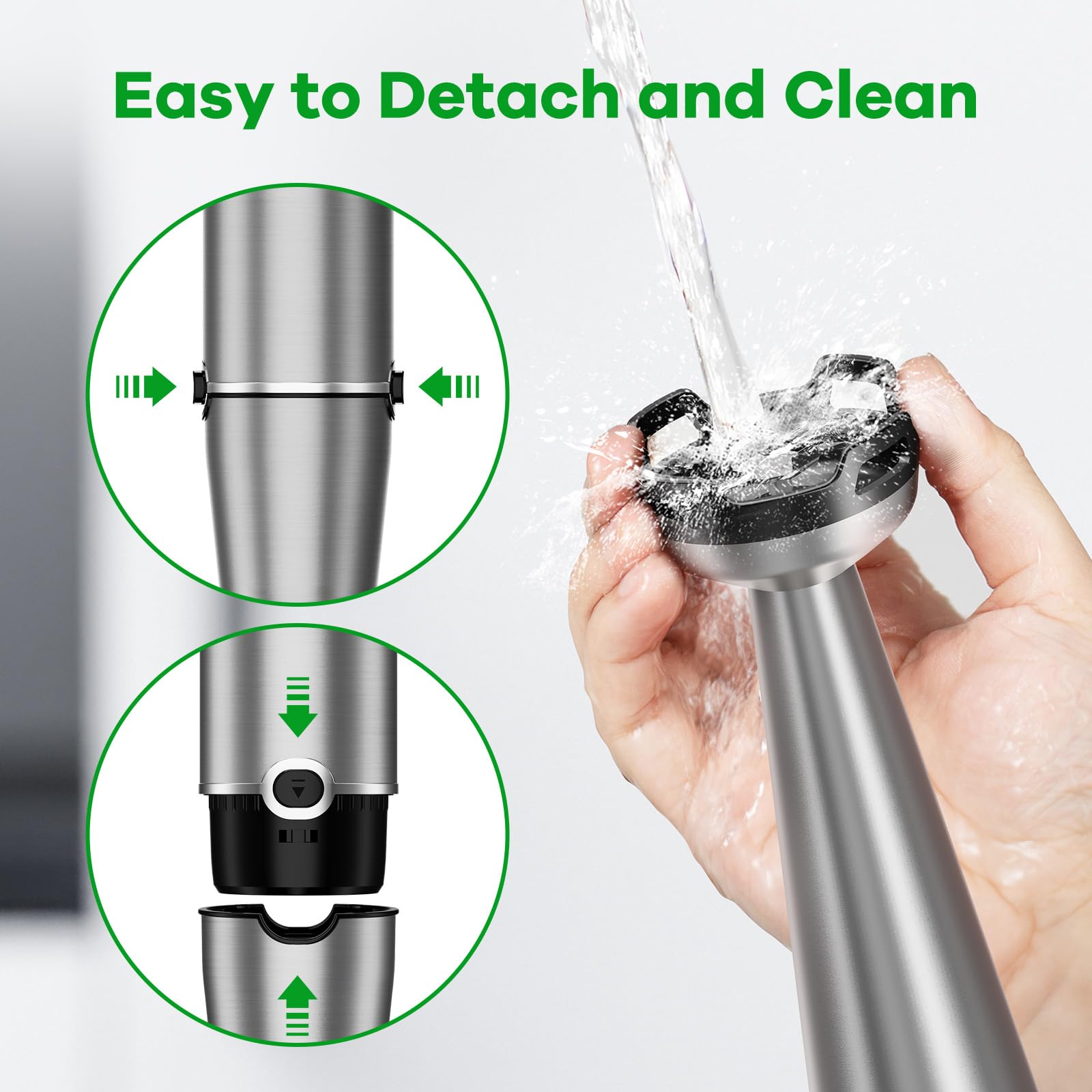 Turelar splash-control design reduces mess and splatter.