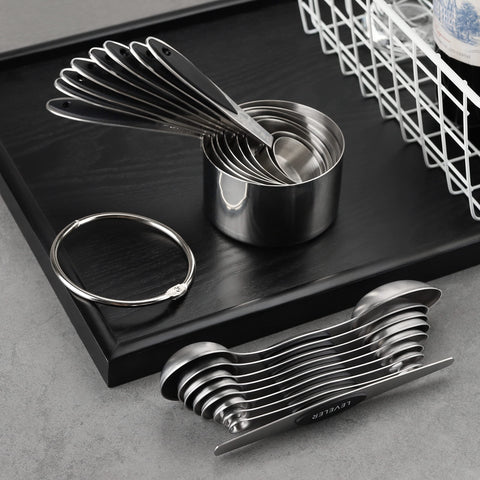 Turewin suitable for dry and liquid ingredients in cooking and baking.