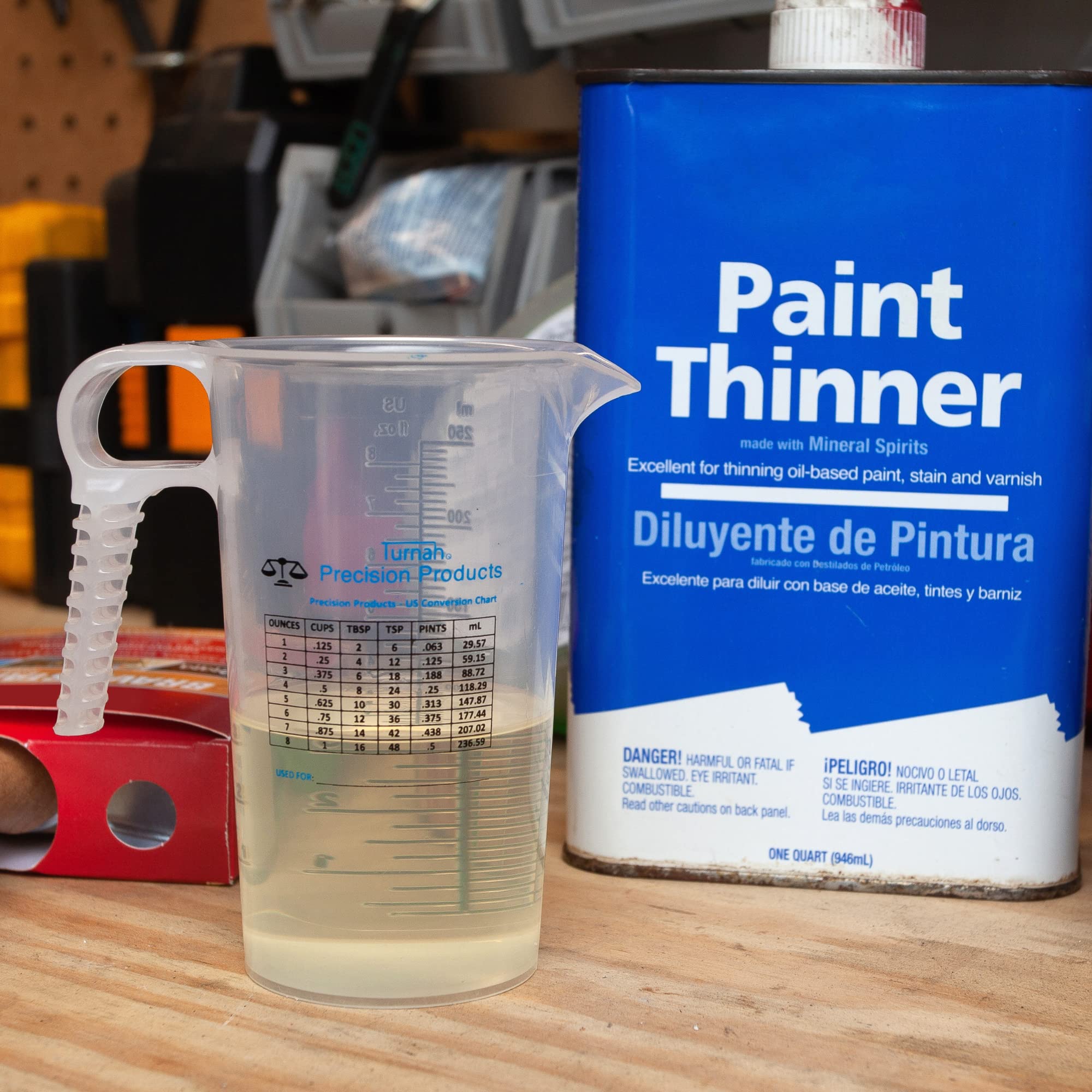 Turnah translucent-body pitcher with easy reading graduations